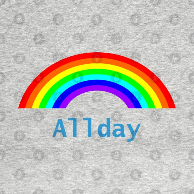 Allday Rainbow by ellenhenryart